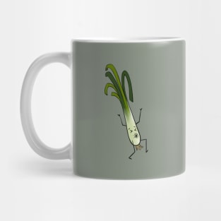 funny Leeks dancing Mug